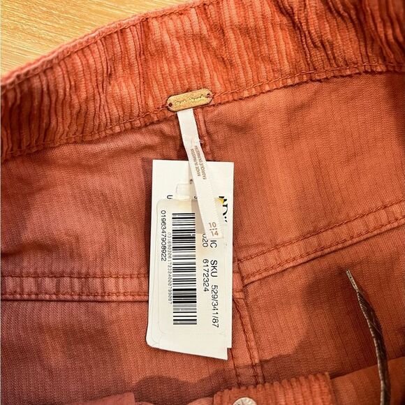 FREE PEOPLE Ray Corduroy Myrrh Mini Skirt - Picture 8 of 10